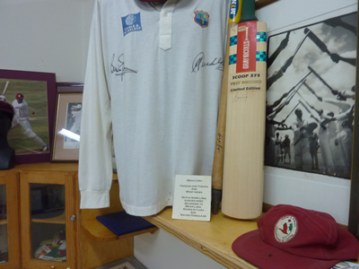 Brian Lara makes history